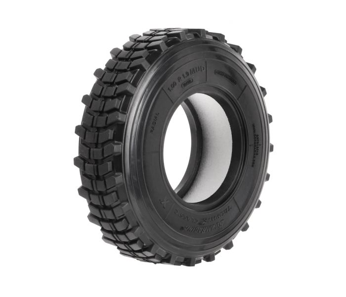 ยาง 1.9 - 1.9 Tires BRTR19013 : Boom Racing 1.9"(97x26mm)Trophy Classic Scale Crawler Tire Gekko (2) - Image 2