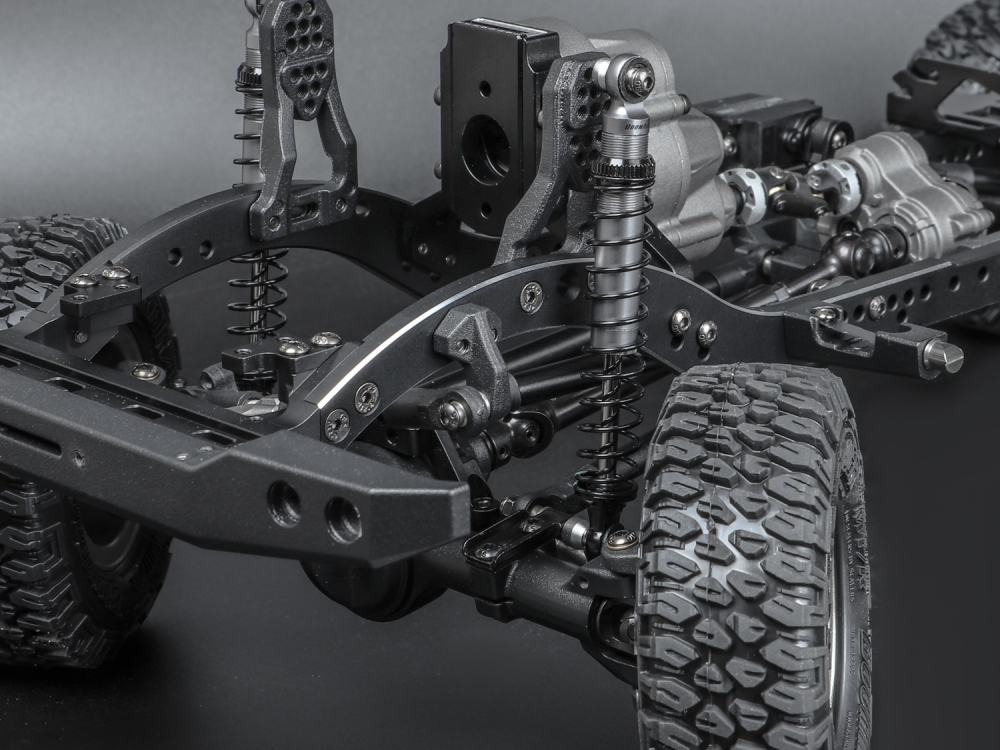 รถสเกลชุดคิท BR8004 : Boom Racing 1/10 ชุทแชสซีร์ระบบ 4-Link สำหรับบอดี้ Team Raffee Co. D110 for BRX02 - Image 8