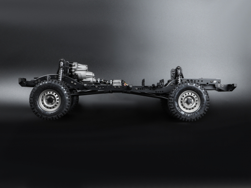 รถสเกลชุดคิท BR8004 : Boom Racing 1/10 ชุทแชสซีร์ระบบ 4-Link สำหรับบอดี้ Team Raffee Co. D110 for BRX02 - Image 2