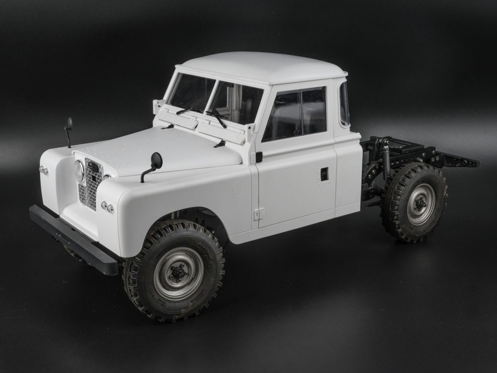 ชุดแต่งบอดี้แข็ง BRX02387 : BOOMRACING แผงกั้นห้องโดยสารด้านหลัง สำหรับ Land Rover ซีรีส์ BRX02 88 - Image 3