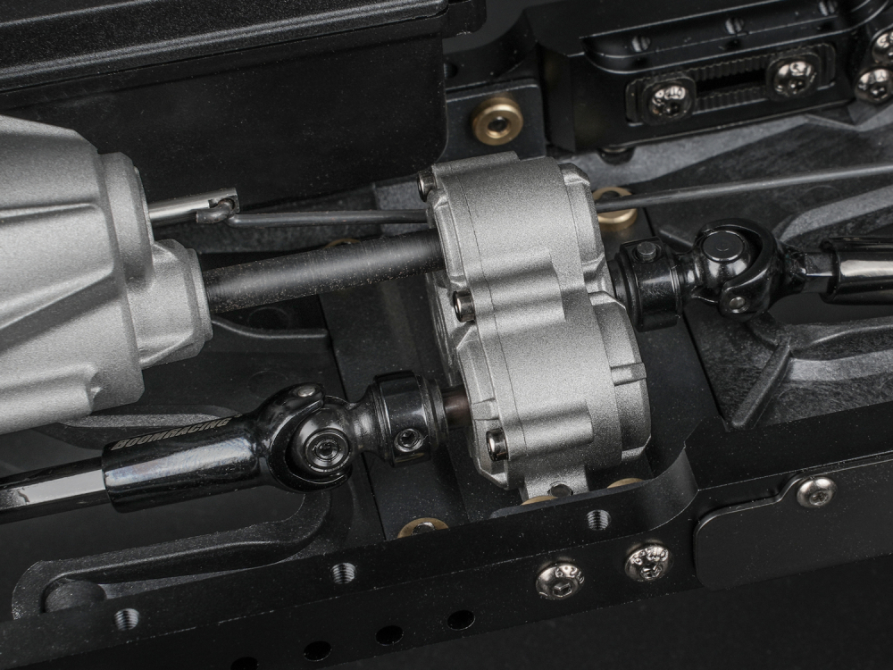 รถสเกลชุดคิท BR8010 : Boom Racing 1/10 4WD ฐานล้อปรับได้พร้อมบอดี้แข็ง ZIL Pickup สำหรับ BRX01 AWB - Image 7