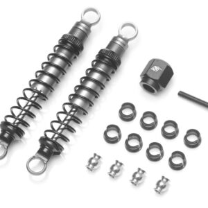 โช๊ค BRSH0080-SP : Boom Racing KUDU โช๊คสปริงนอกยาว 80 มม.