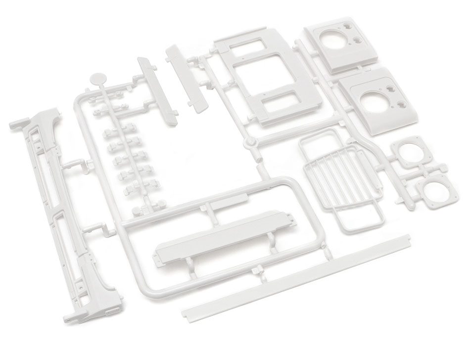 ชุดแต่งบอดี้แข็ง BRX02308 : Boom Racing Part M Accessories for BRX02 109