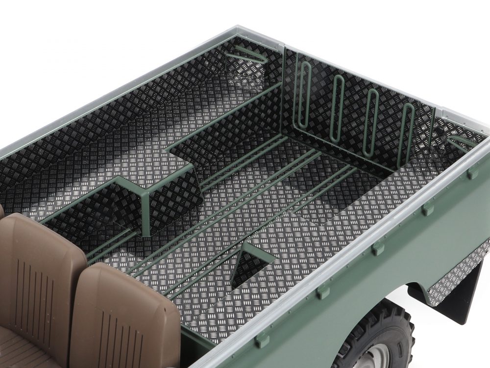 ชุดแต่งบอดี้แข็ง BRX02373BK : Boom Racing KUDU™ชุดแผ่นตีนไก่สแตนเลสสำหรับ Land Rover® ซีรีส์ 88 (กระบะท้าย) สีดำ