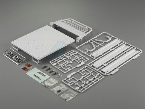 ชุดแต่งบอดี้แข็ง KB/48667 : Killerbody กระบะท้ายเปิดได้ 3 ด้านสำหรับ Toyota LC70