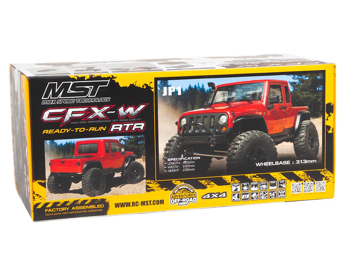 รถสเกลพร้อมเล่น - Ready To Run MST/531551GR : MST CFX-W รถพร้อมเล่น 313mm (2.4G) JP1 สีเทาดำ for 1/8 CFX-W - Image 7