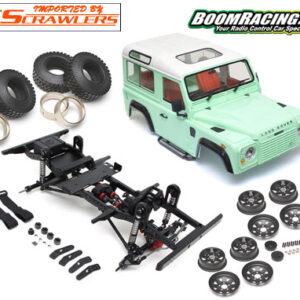 รถสเกลชุดคิท BR230D90W : Team Raffee Co. แชสซีร์ พร้อมบอดี้เปิดประตูได้ D90