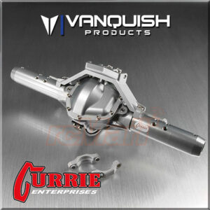 คานหลัง VPS06604 : Vanquish อลูมิเนียมสีเทา สำหรับรถ SCX10