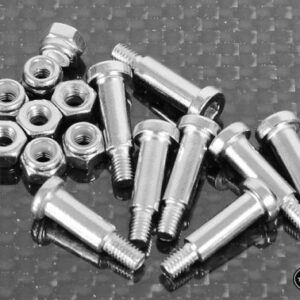 แหนบ Z-S0735 : RC 4 WD LEAF SPRING SHOULDER SCREWS (SILVER)
