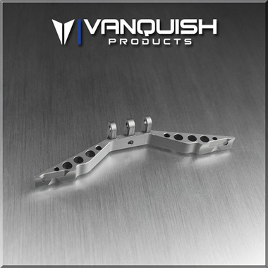 เฟืองคาน/อะไหล่คาน VPS04445 : Vanquish ตัวยึดลิงค์บนคานอลูมิเนียม สีเทา สำหรับ Axial SCX10 AX-10