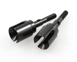 ชุดเลี้ยวหน้า AX30368 : Axial Wraith 6x39mm Axle 2pcs Black