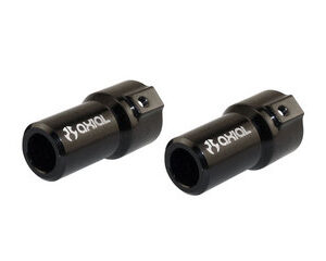เฟืองคาน/อะไหล่คาน AX30494 : Axial Aluminum Rear Axle Lockout (2pcs)