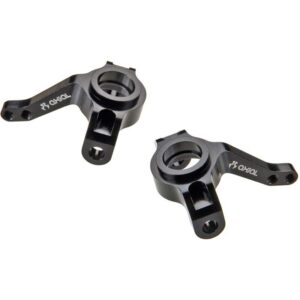 ของแต่ง AX30496 : Axial SCX10 AX10 Aluminum Knuckle Black 2Pcs