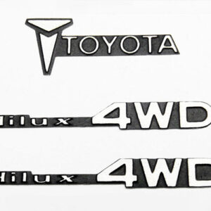 โลโก้,ตราสัญลักษณ์ VVV-C0007 : CC Hand 1/10 โลโก้โลหะสำหรับ TAMIYA HILUX