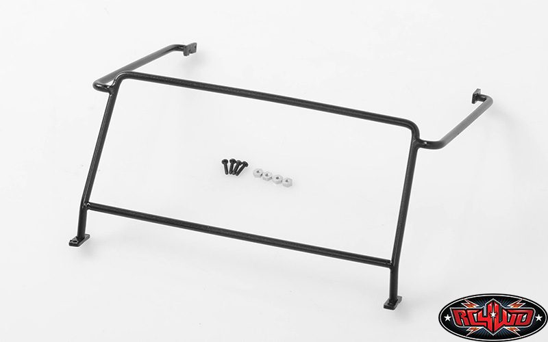โรลบาร์- Roll Bar VVV-C0273 : Front Window Roll Cage for 1/18 Gelande D90 (Black) - Image 3