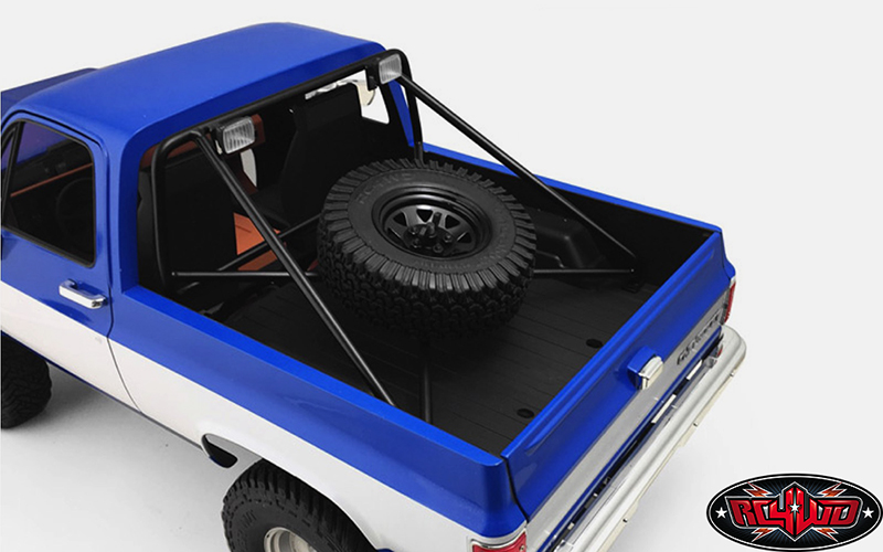 โรลบาร์ VVV-C0355 : CCHANDโรลบาร์/แร็คพร้อมขายึดยางอะไหล่สำหรับ CHEVY BLAZER BODY (BLACK) - Image 4