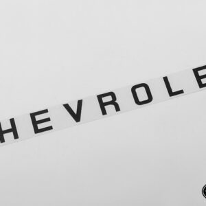 โลโก้,ตราสัญลักษณ์ VVV-C0637 :CCHAND โลโก้โลหะด้านหลังสำหรับ 1969 Chevrolet Blazer (สีดำ)