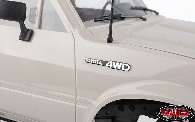โลโก้,ตราสัญลักษณ์ Z-S0574 :RC4WD ตราสัญลักษณ์โลหะ 1982 Toyota Pickup - Image 4