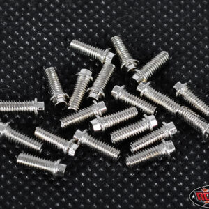 น๊อตล้อ-Screws For Wheels Z-S0695 : RC4WD น๊อตสเกลหกเหลี่ยม (M3x8มม.) (สีเงิน)