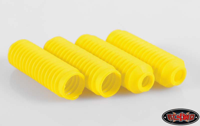 อะไหล่โช๊ค Z-S0962 : RC4WD ยางหุ้มโช้ค สีเหลืองSUPER SCALE SHOCK BOOT (YELLOW) - Image 2