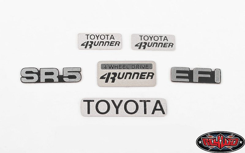 โลโก้,ตราสัญลักษณ์ Z-S1926 : RC4WD 1985 TOYOTA ตราสัญลักษณ์