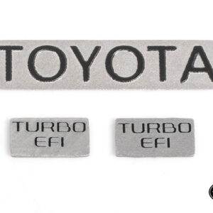 โลโก้,ตราสัญลักษณ์ Z-S2040 : RC4WD ตราสัญลักษณ์โลหะ 1987 Toyota Xtra Cab