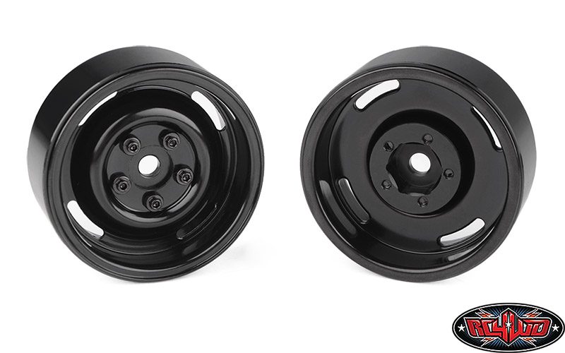 ล้อ 1.9 Z-W0136 : RC4WD 1.9″ Landies ล้อโลหะแบบวินเทจ สีดำ
