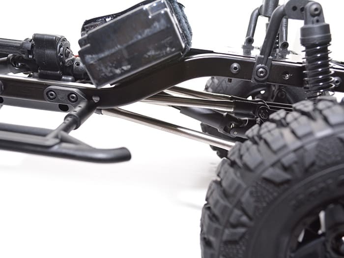 ชุดลิ้งค์ BR967010S : Boom Racing ลิ้งค์สเตนเลสพร้อม Ball Ends 313mm (4mm Rod Ends) สีเงิน สำหรับ MST 1/8 CFX-W - Image 4