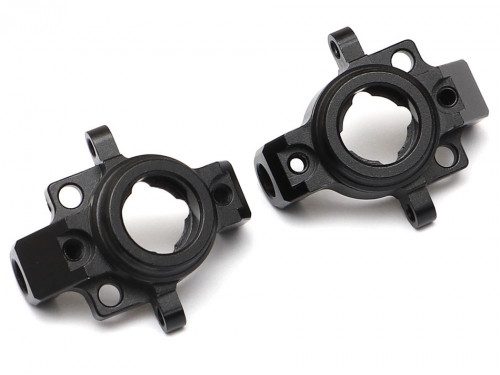 ชุดเลี้ยวหน้า BRLC7002 : Boom Racing Aluminum Knuckle for BRX70 / BRX90 / AR44 Axle #BRLC7022 (AR44 compatible) Black - Image 3
