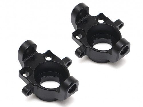 ชุดเลี้ยวหน้า BRLC7002 : Boom Racing Aluminum Knuckle for BRX70 / BRX90 / AR44 Axle #BRLC7022 (AR44 compatible) Black - Image 2