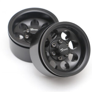 ล้อ 1.9 BRW780917BK : Boom Racing ล้อ อลูมิเนียม 1.9 Terra Classic 8 รู สีดำ