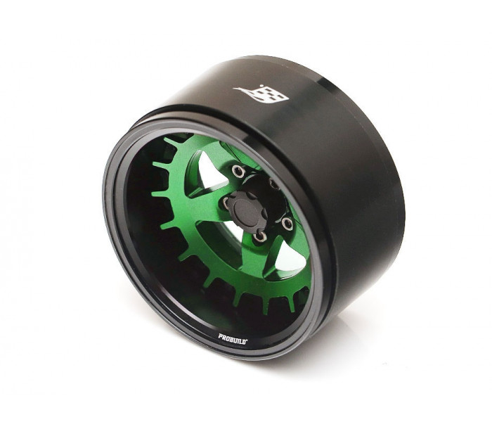 ของแต่งล้อ BRPROB-02BK : Boom Racing ขอบกระทะล้ออลูมิเนียม ProBuild™ 1.9″ ขนาด 15 มม.สีดำ