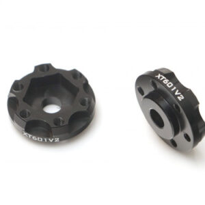 ดุมล้อ BRXT601V2 : Boom Racing ProBuild™ XT601 V2 6 รูฮับอลูมิเนียมสำหรับล้อ PROBUILD /TE37 1MM Offset Ver 2 (2) Black