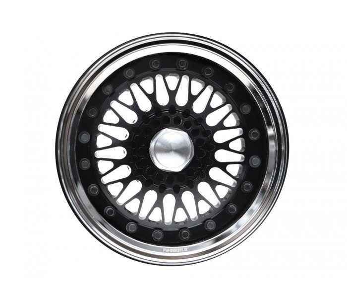 ล้อ 2.2 – Wheels BRPB2207CRBK : Boom Racing ProBuild™ 2.2″ ล้อบีทล๊อค R01 แผ่นปิดหน้าแบบตาข่ายปรับออฟเซ็ตล้อได้ - Image 2