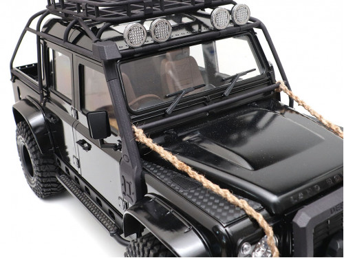 สนอร์เกิ้ล-Snorkel BRX020095 : Boom Racing B3D™ สนอร์เกิ้ลสำหรับ TRC D90/D110 Black for BRX02 - Image 3