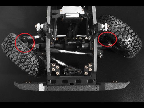 เฟืองคาน/อะไหล่คาน BRLC7002/B : Boom Racing แขนเลี้ยวสำหรับคาน BRX70 / BRX90 / AR44 Knuckle (2) for BRX01 - Image 3
