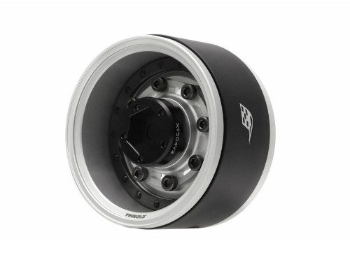 ล้อ 1.9 – Wheels BRPB077MBKMBK : Boom Racing ProBuild™ 1.9″ COMBAT ล้อ Beadlock อลูมิเนียมออฟเซ็ตแบบปรับได้ (2) สีดำด้าน - Image 3