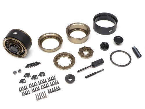 ล้อ 1.9 – Wheels BRPB077MBKMBK : Boom Racing ProBuild™ 1.9″ COMBAT ล้อ Beadlock อลูมิเนียมออฟเซ็ตแบบปรับได้ (2) สีดำด้าน - Image 2
