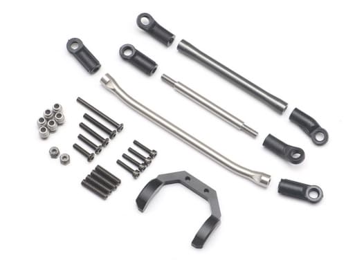 ชุดลิงค์ BR955036 : Boom Racing ชุดแปลง 4 ลิ้งค์หน้า สำหรับ Axial SCX10 II