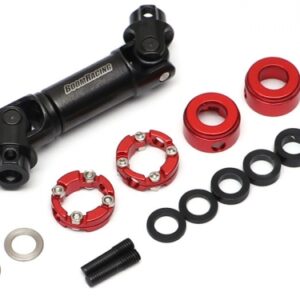 เพลากลาง BRBD955003F : Boom Racing BADASS™ เพลากลางเหล็ก ขนาด 51-56 มม. (Pin to Pin) 1Pc [Recon G6 Certified]