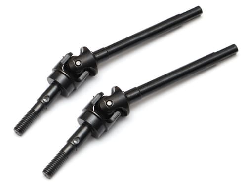 ชุดเลี้ยวหน้า BRQ90310 : Boom Racing Aluminum Front Drive Shaft Set – 1 Pair for Axial Wraith