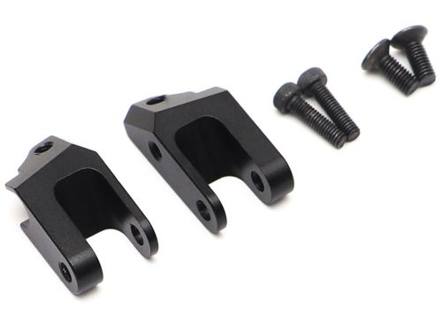 เฟืองคาน/อะไหล่คาน RLC7002ARM : Boom Racing Aluminum Knuckle Arm Lever for BRX70 / BRX90 / AR44 PHAT Axle #BRLC7022 (2) Black