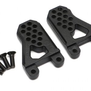 ขายึดโช๊ค BRLC7018 : Boom Racing ขายึดโช๊คหน้าอลูมิเนียม สีดำ Aluminum Shock Tower Mount Left & Right