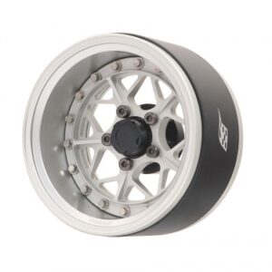 ล้อ1.9 BRPB032FSFS : Boom Racingล้อ ProBuild™ LGB อะลูมิเนียมบีดล็อคแบบปรับได้ออฟเซ็ต 1.9 นิ้ว (2) สีเงินด้าน