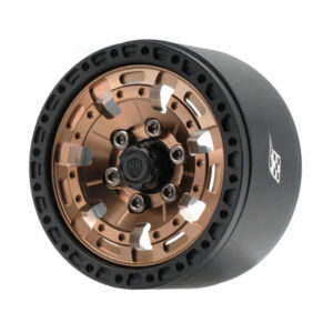 ล้อ 1.9 BRPB086MBKBZ : BOOMRACING ล้ออลูมิเนียมขนาด 1.9 แบบ XZ7 สีบรอนซ์/ดำด้าน