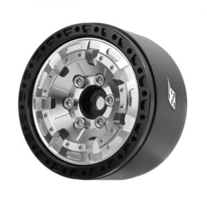 ล้อ1.9 BRPB088BKPL : Boom Racing ProBuild™ ล้ออลูมิเนียมขนาด 1.9 แบบ XZ7 สี ดำ/แพลตตินั่ม