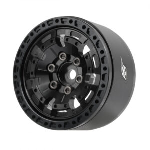 ล้อ1.9 BRPB089BKBK : Boom Racing ProBuild™ 1.9″ ล้ออลูมิเนียมขนาด 1.9 แบบ XZ7 สีดำ