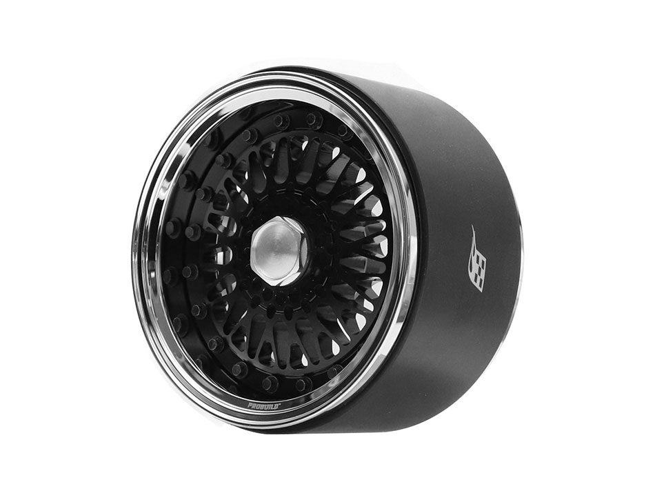 ล้อ 2.2 – Wheels BRPB2207CRBK : Boom Racing ProBuild™ 2.2″ ล้อบีทล๊อค R01 แผ่นปิดหน้าแบบตาข่ายปรับออฟเซ็ตล้อได้