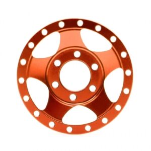 ของแต่งล้อ BRPBF002OR : BOOMRACING ProBuild™ Alum SV5 แผ่นปิดหน้า สีส้ม