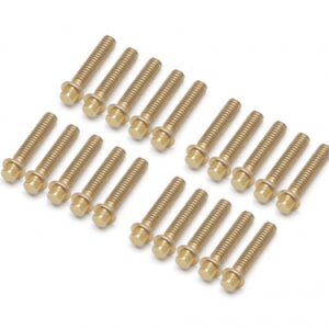 น๊อตล้อ BRPROB-06GD : BOOMRACING ProBuild™สกรูน๊อตล้อ M2*9mm (20) สีทอง